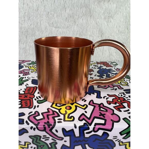 Finlandia Vodka Moscow Mule Cup‎ Copper Brown Logo New In Box - Picture 6 of 8
